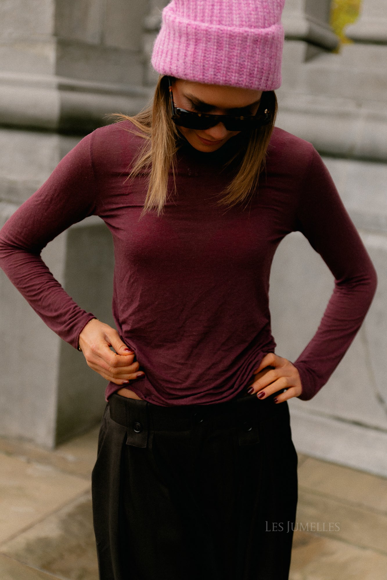 Juliet souspull burgundy