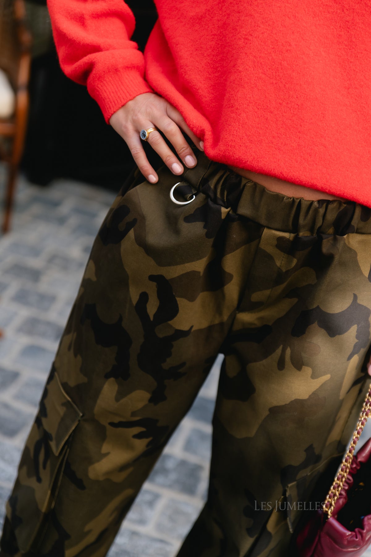 Emma cargo pants camouflage