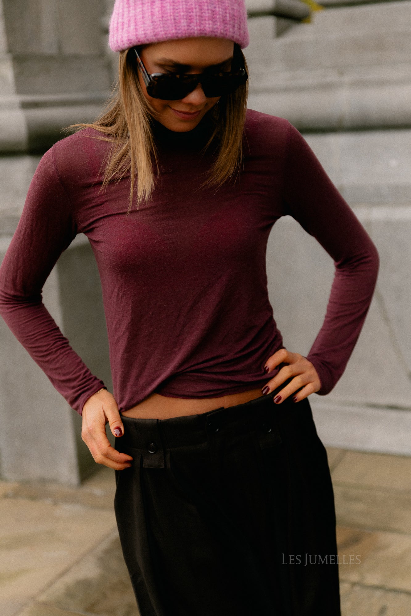 Juliet souspull burgundy