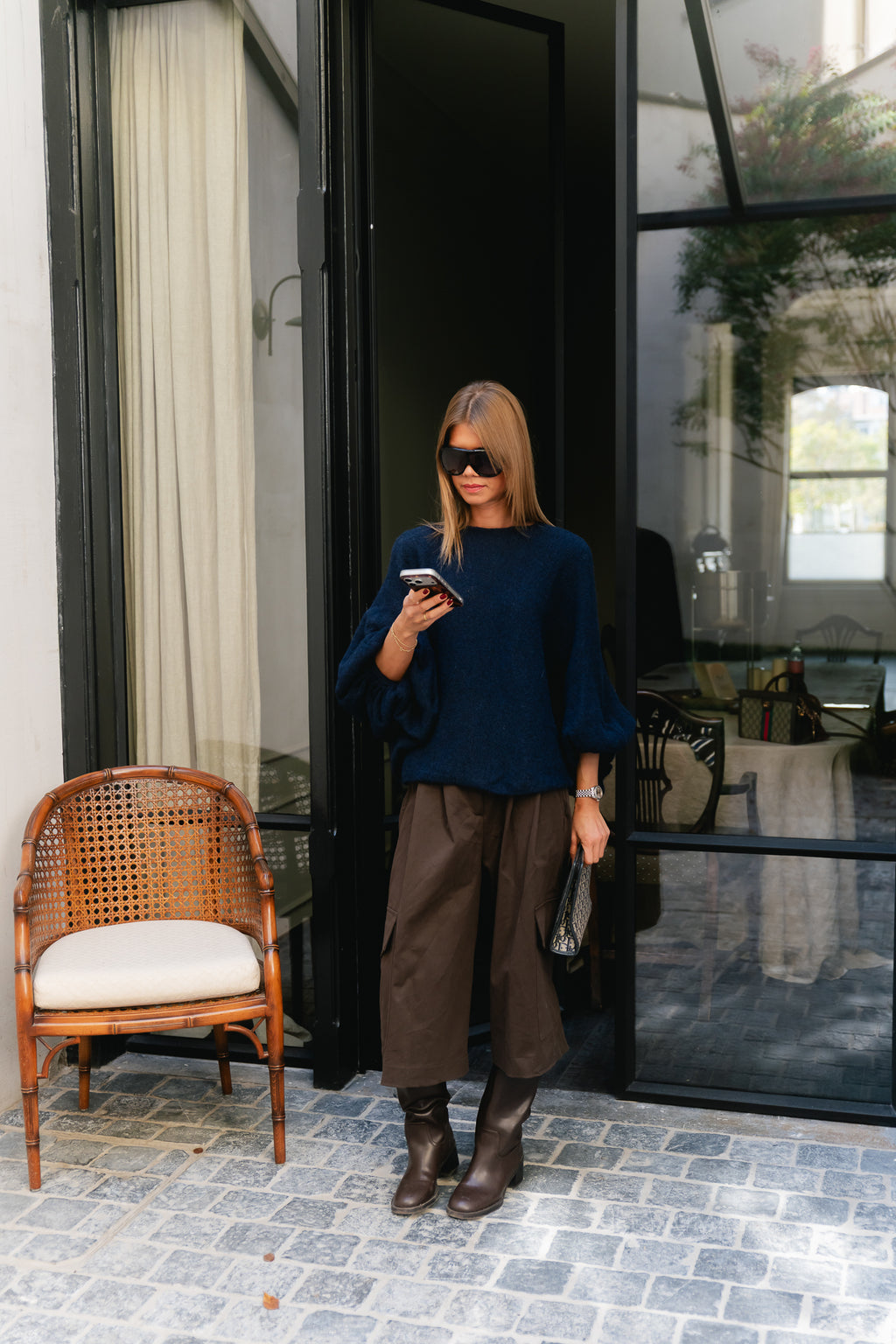 Liz jumper navy