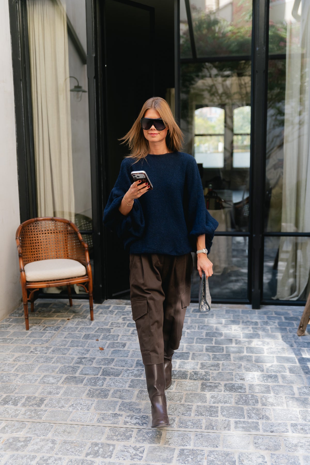Liz jumper navy