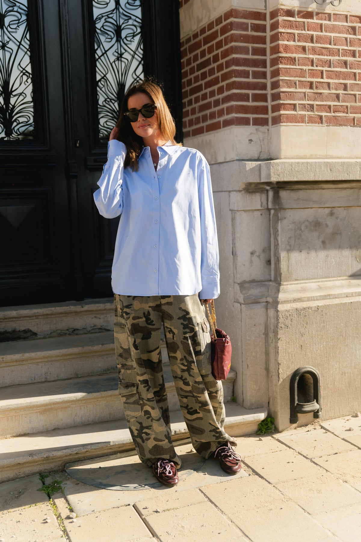 Caby camouflage cargo jeans