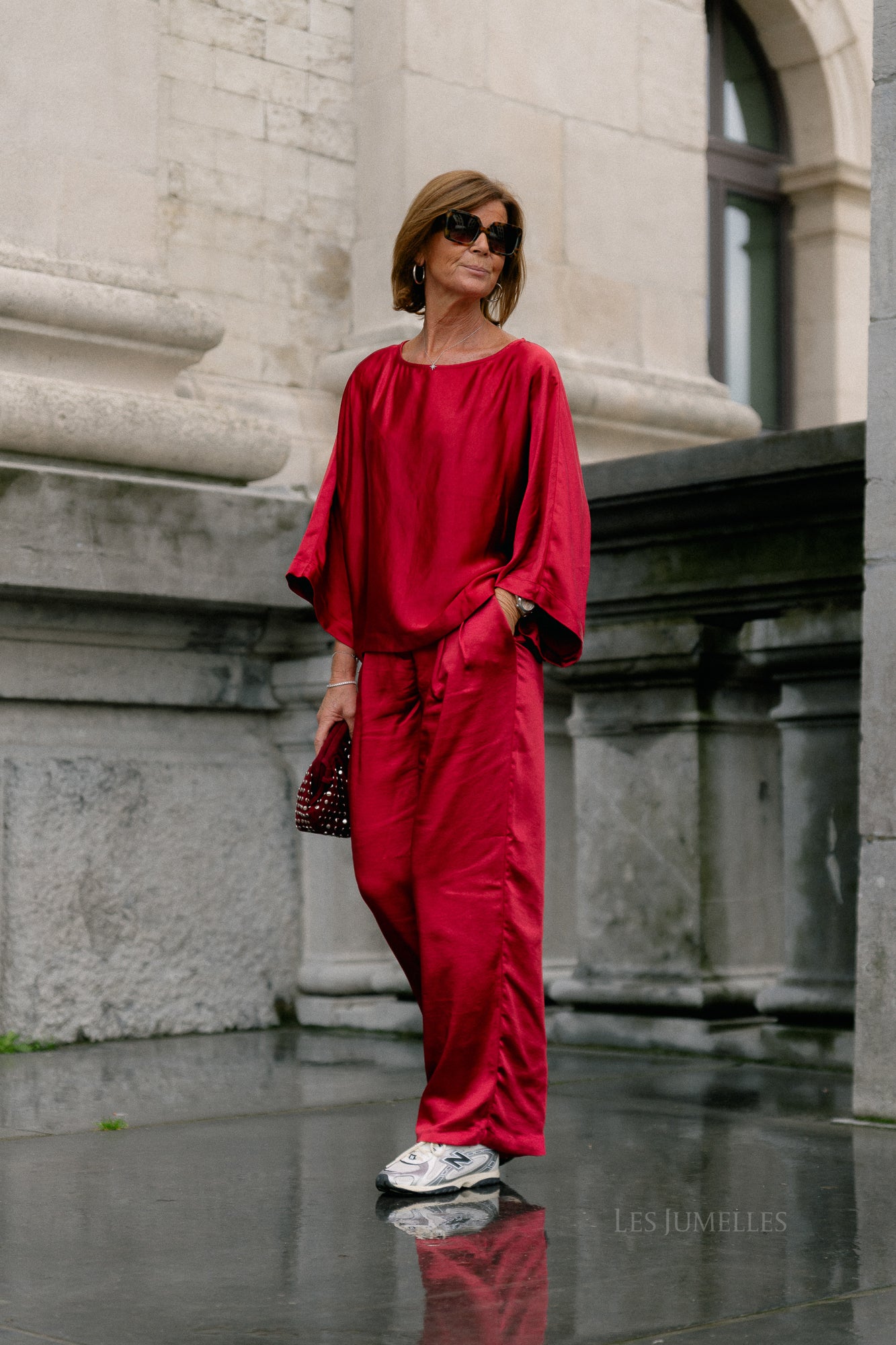 YASVima 3/4 top  show jester red