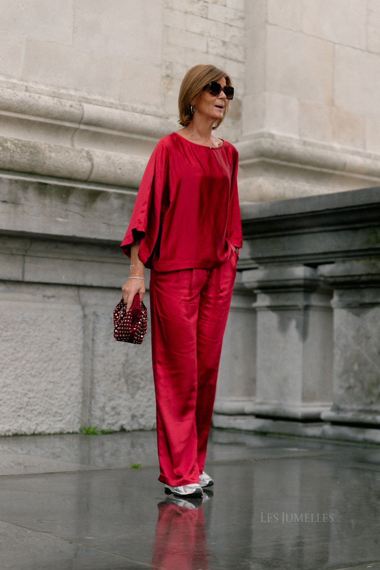 YASVima 3/4 top  show jester red