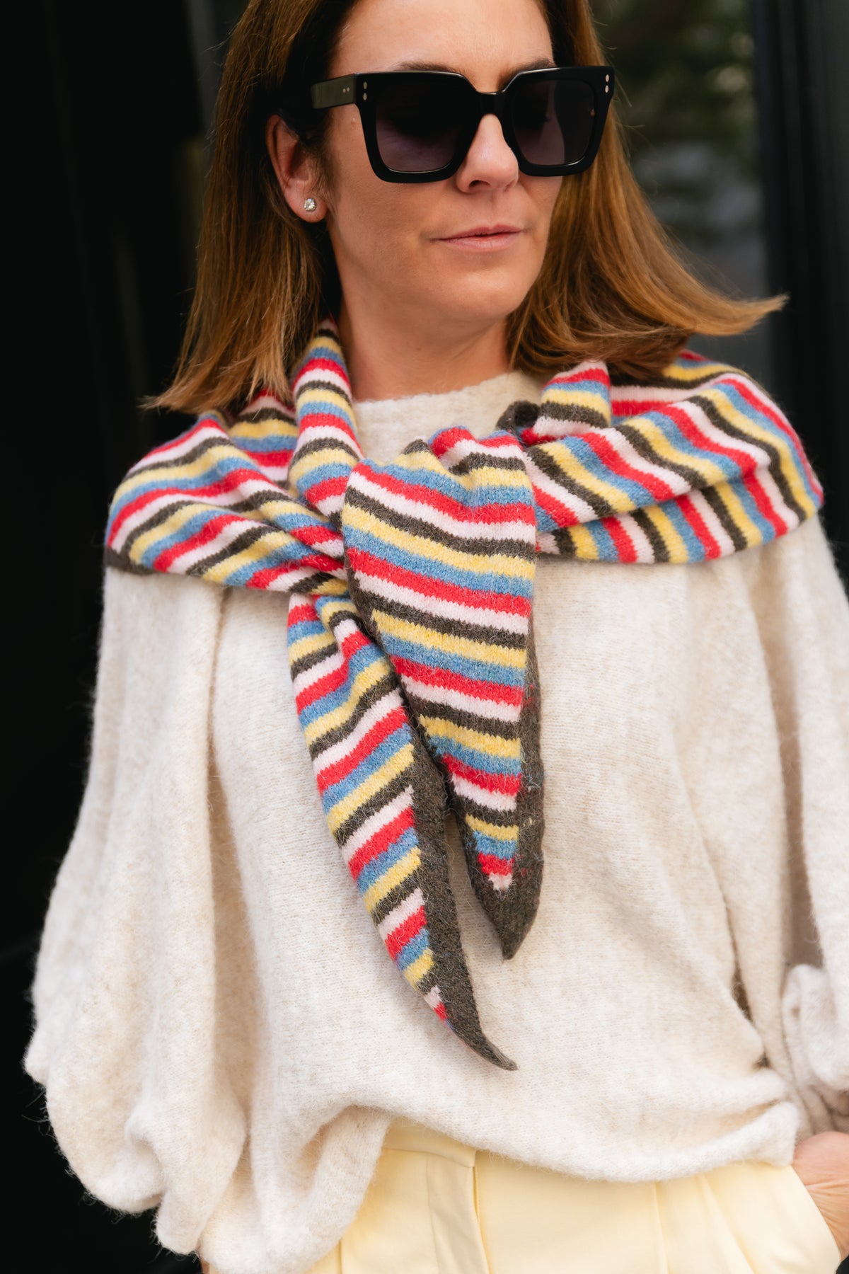 PCAda scarf flame scarlet/multi