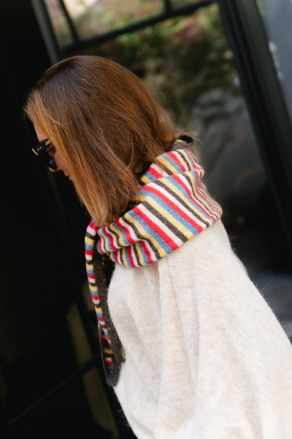 PCAda scarf flame scarlet/multi
