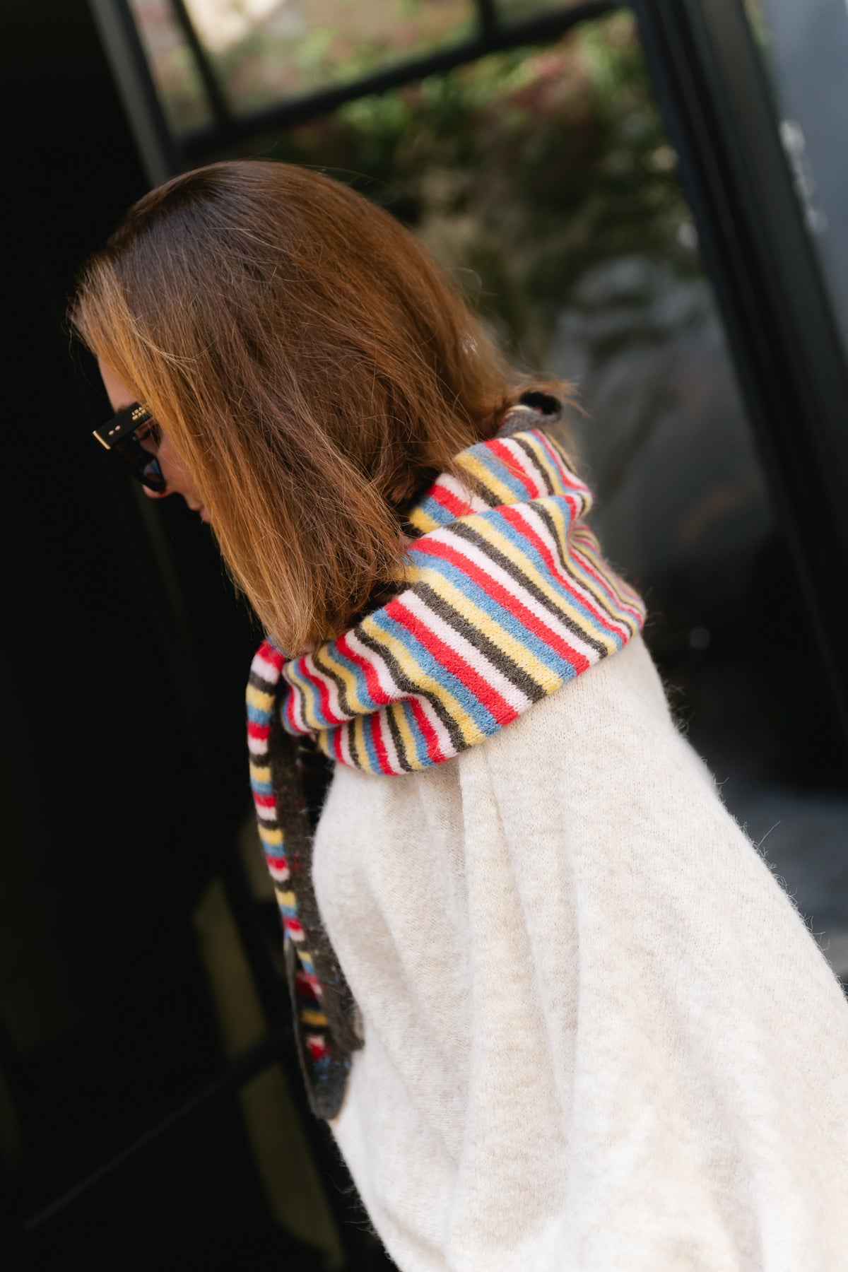 PCAda scarf flame scarlet/multi