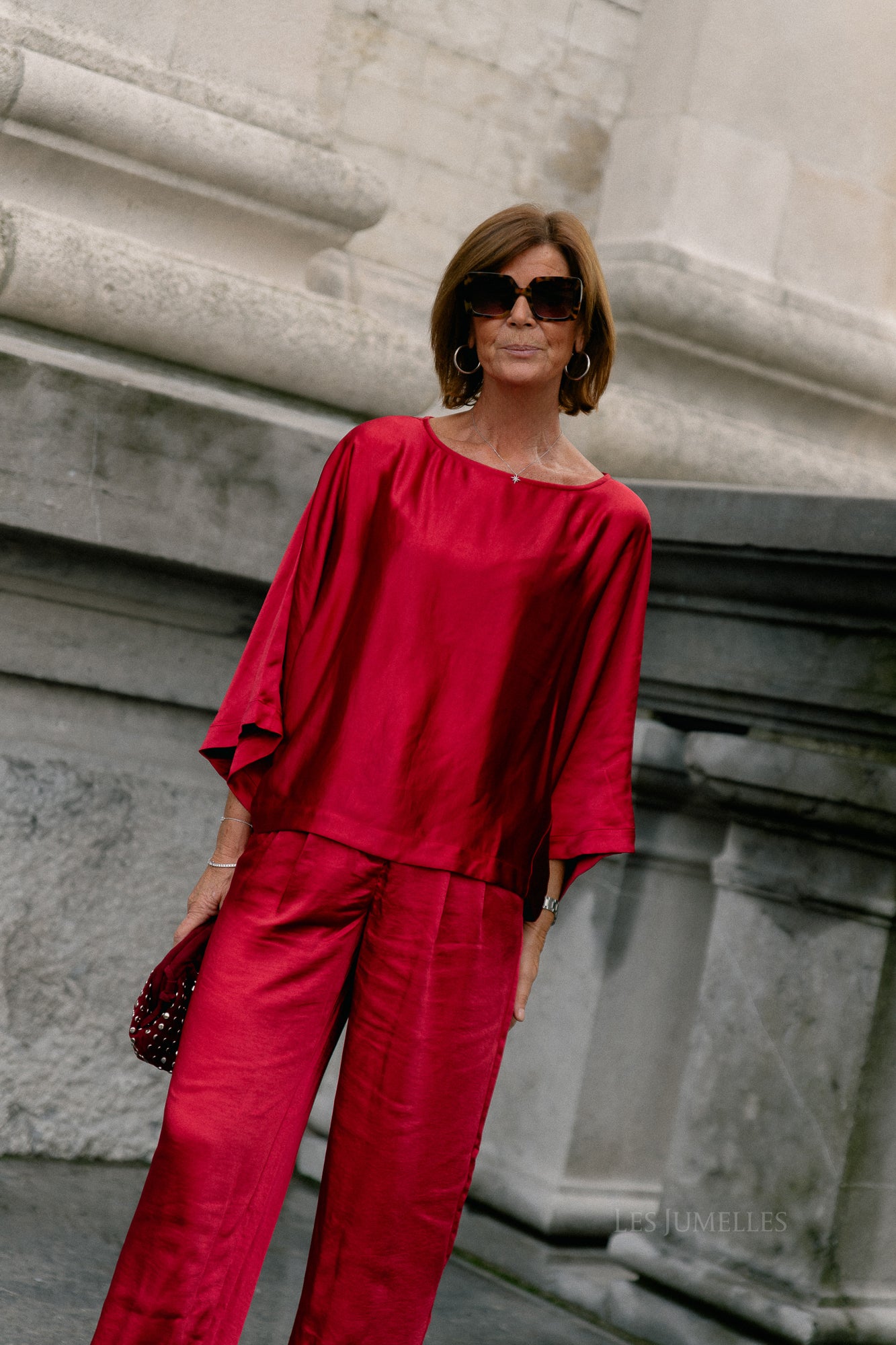 YASVima 3/4 top  show jester red