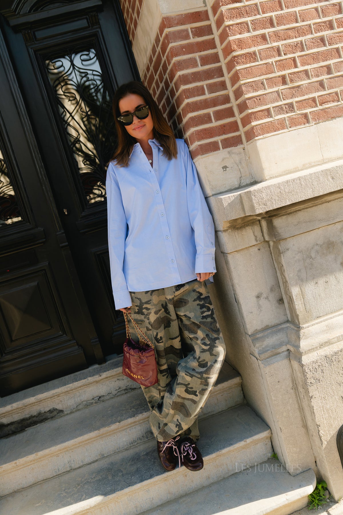 GZYork shirt chambray blue