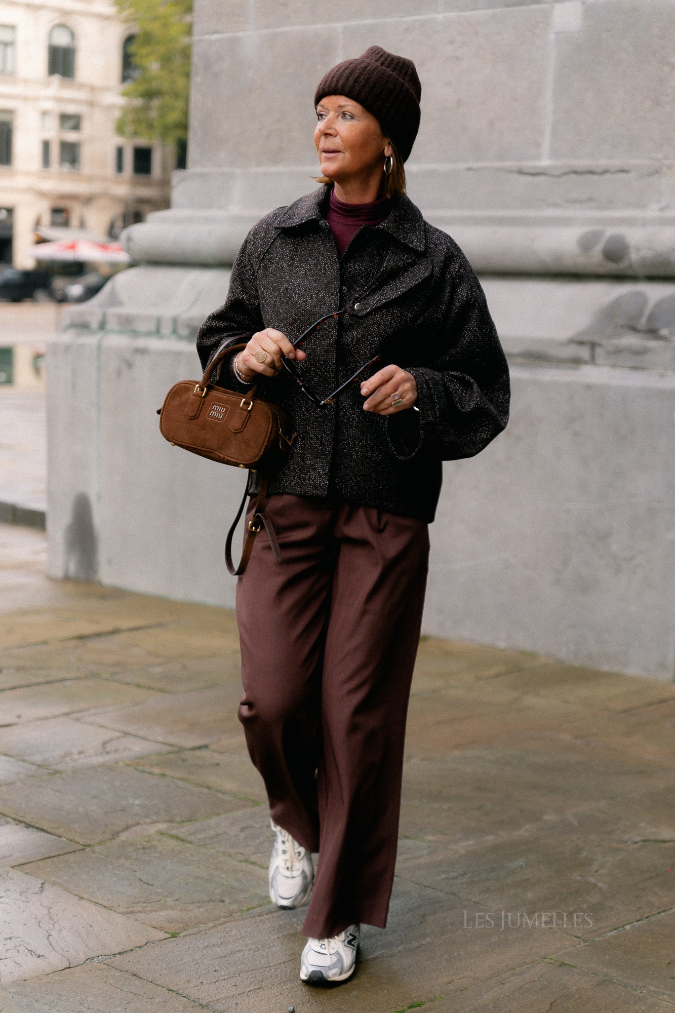 Darlin wool jacket brown