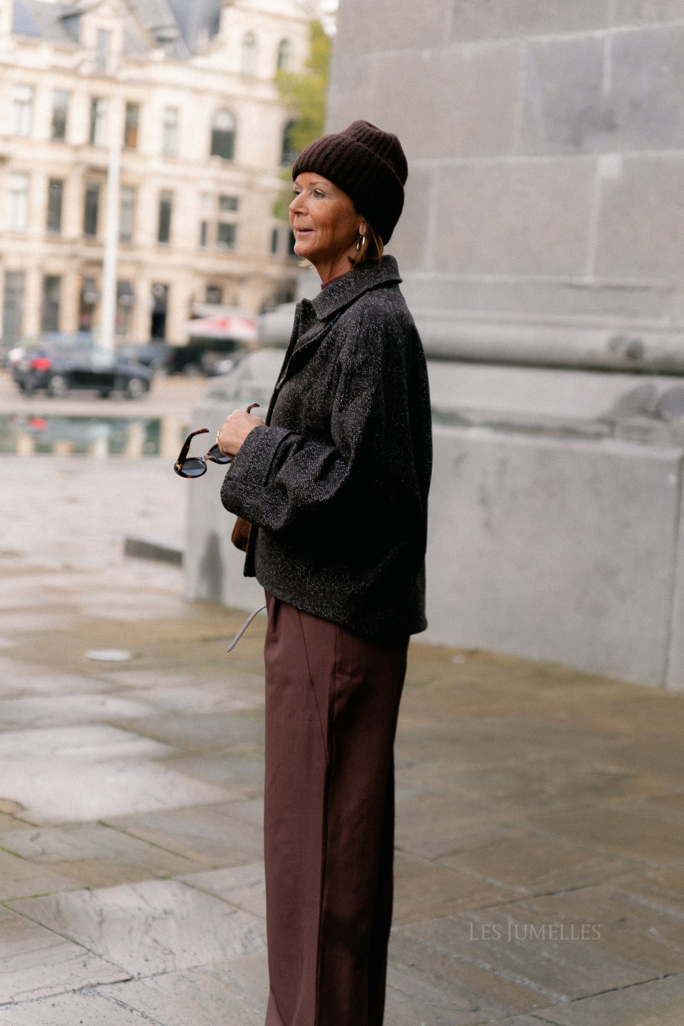 Darlin wool jacket brown
