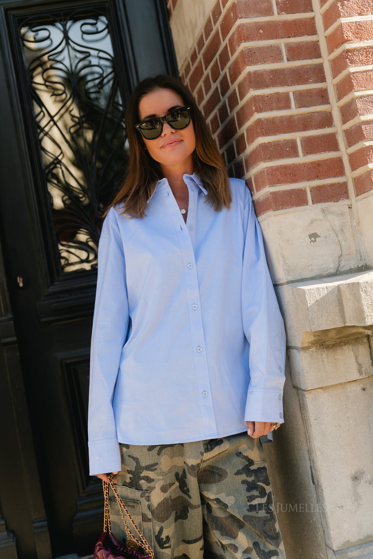 GZYork shirt chambray blue