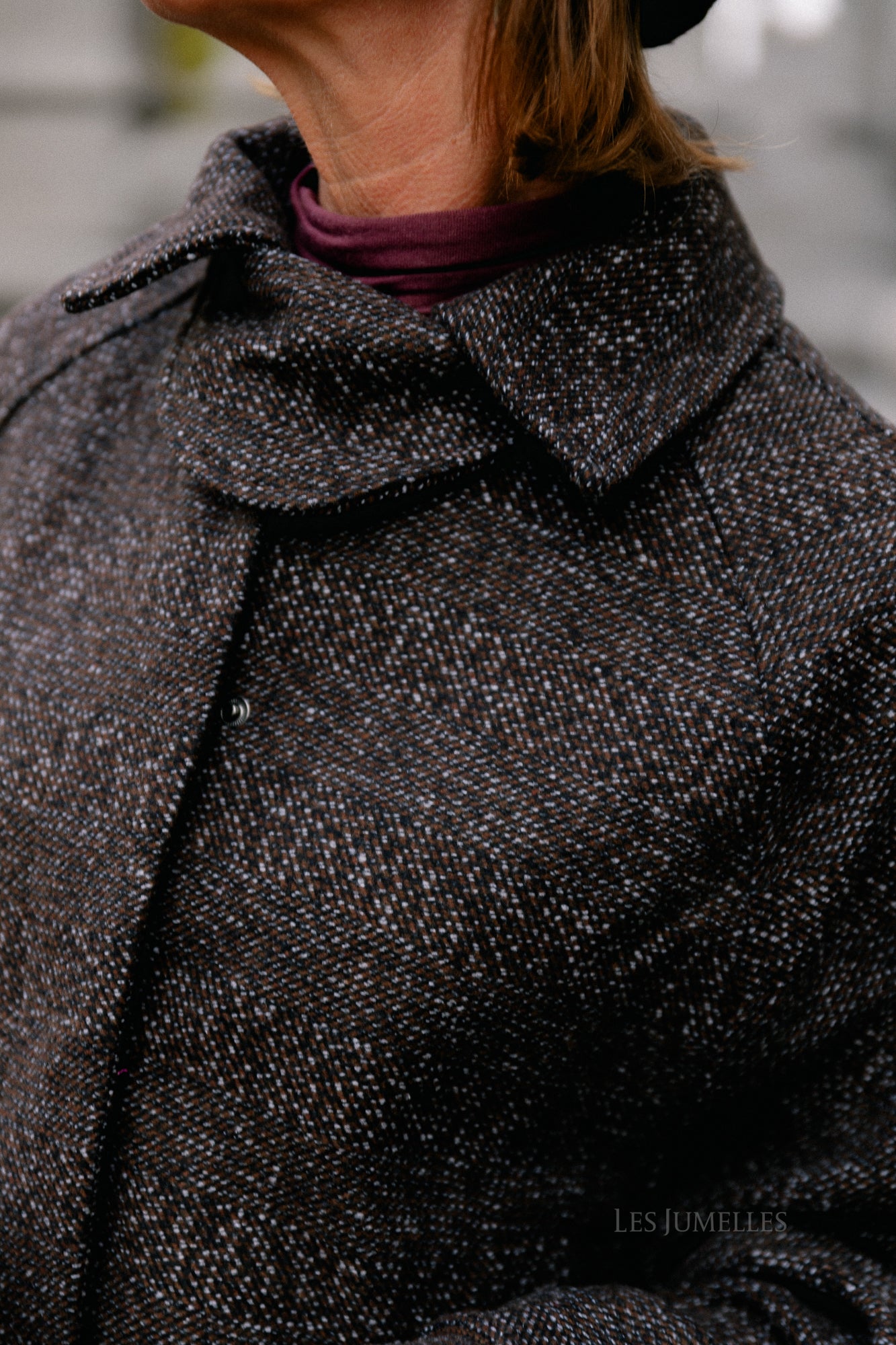 Darlin wool jacket brown