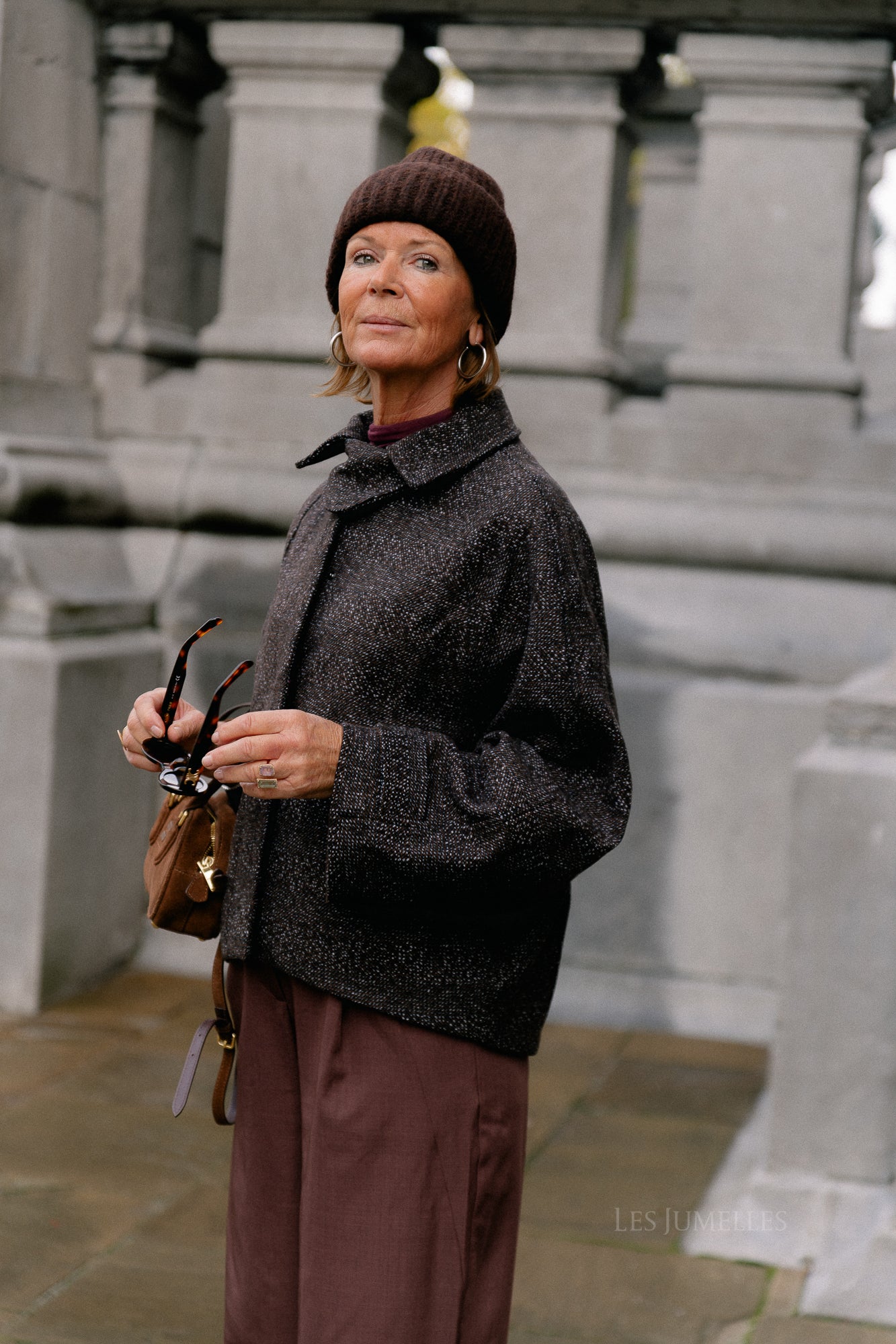 Darlin wool jacket brown