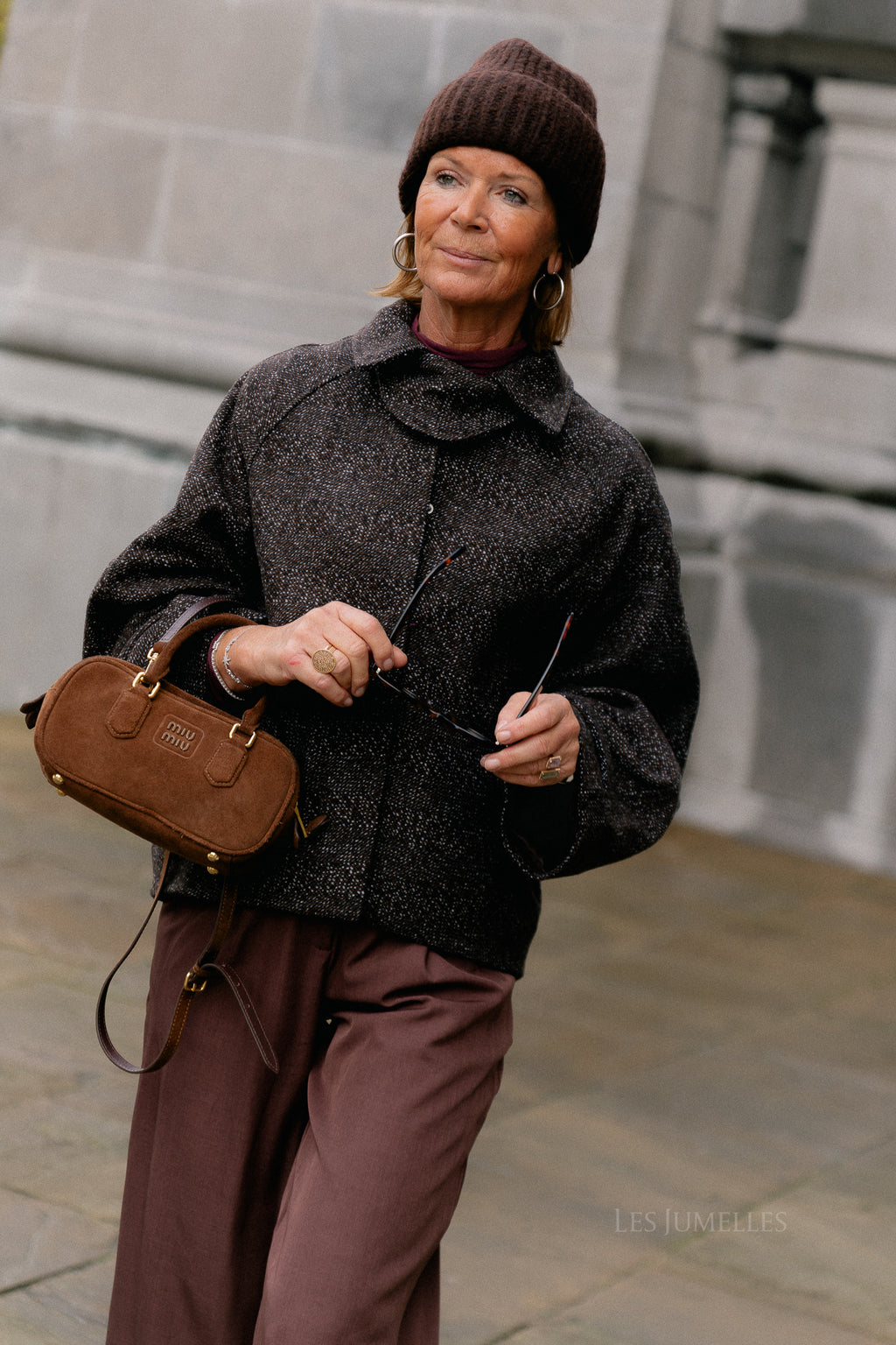 Darlin wool jacket brown