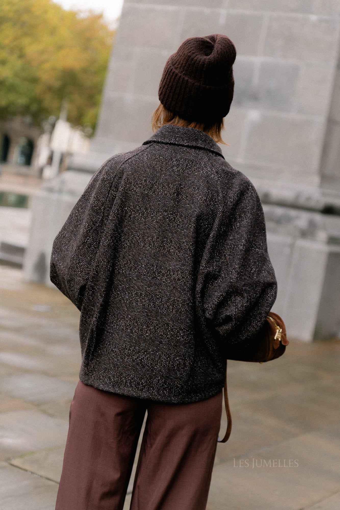 Darlin wool jacket brown