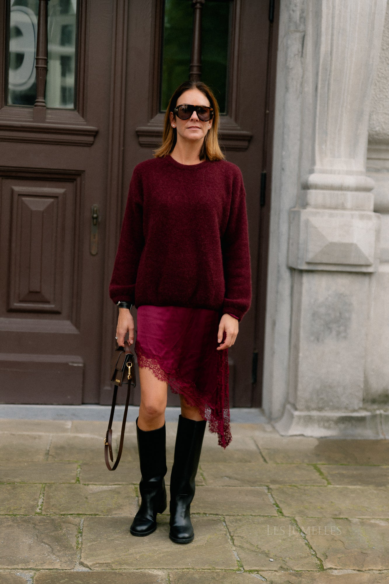 Elsa jumper burgundy