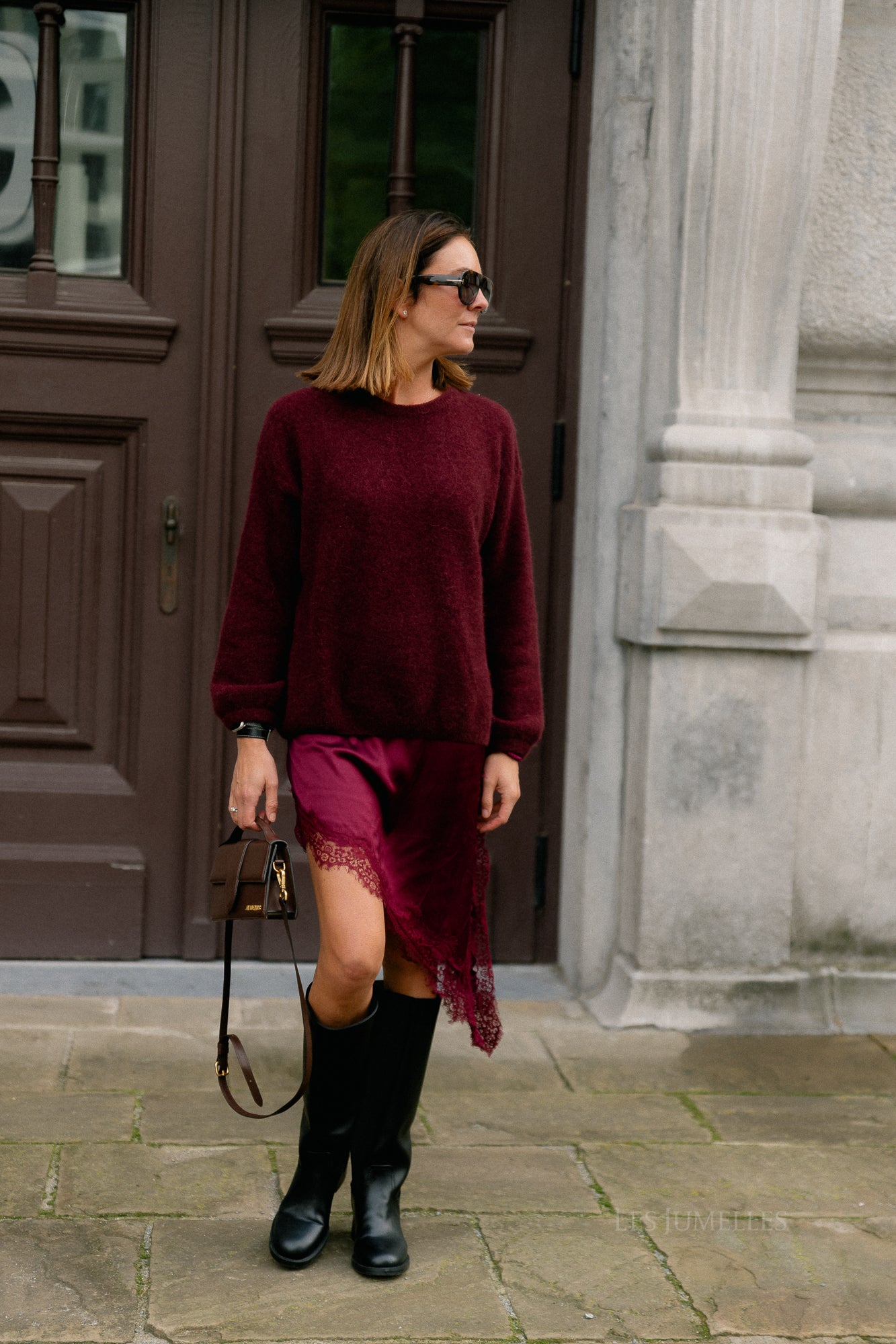 Elsa jumper burgundy
