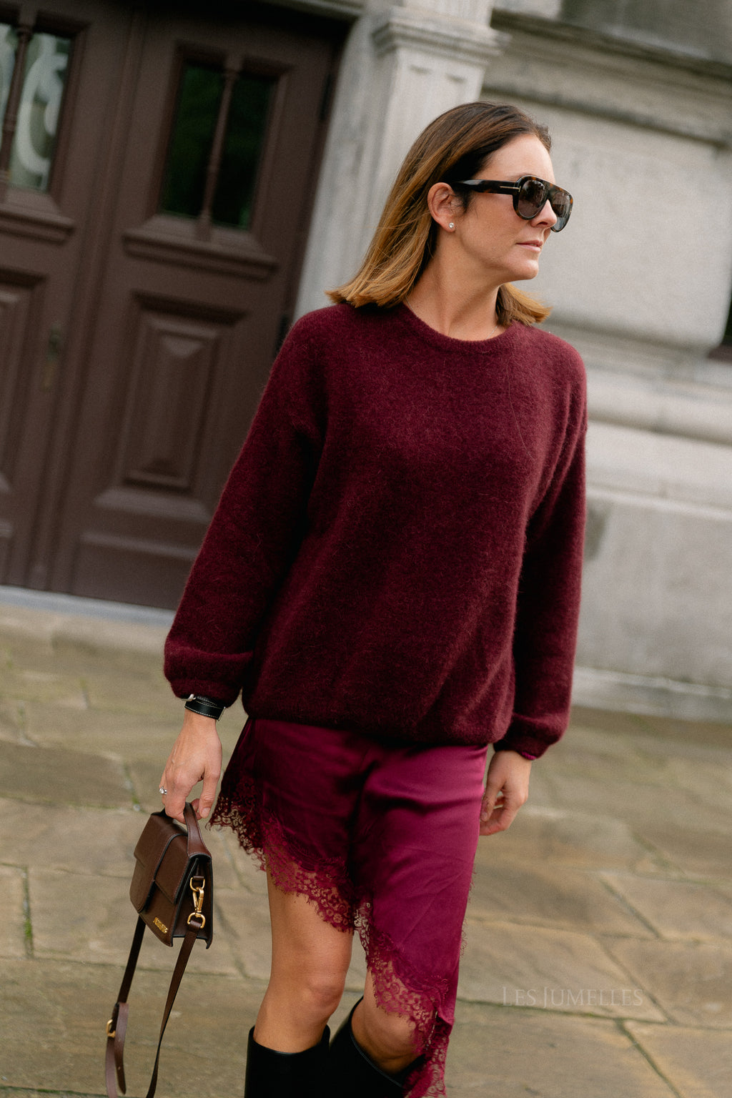 Elsa jumper burgundy