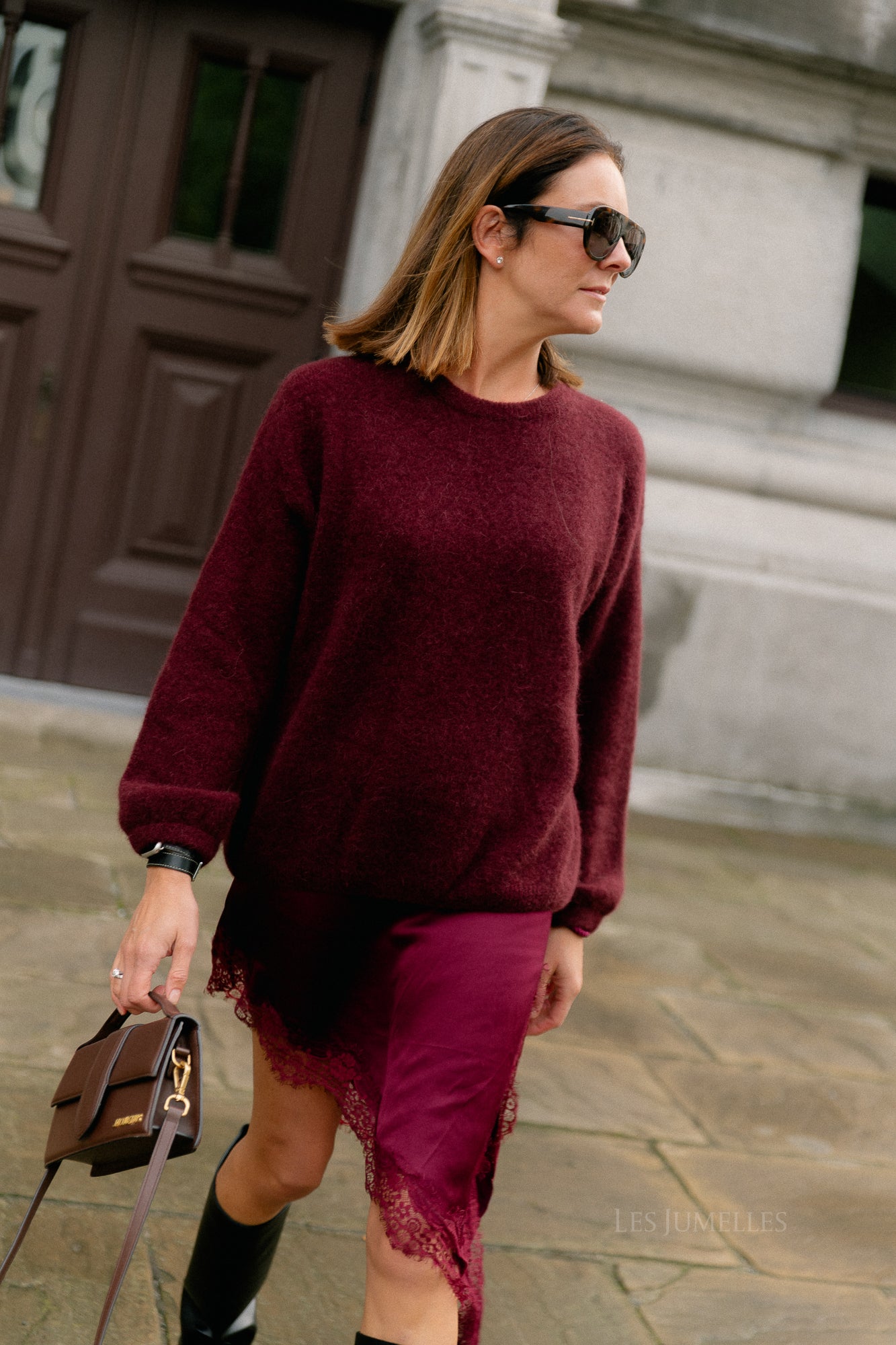 Elsa jumper burgundy