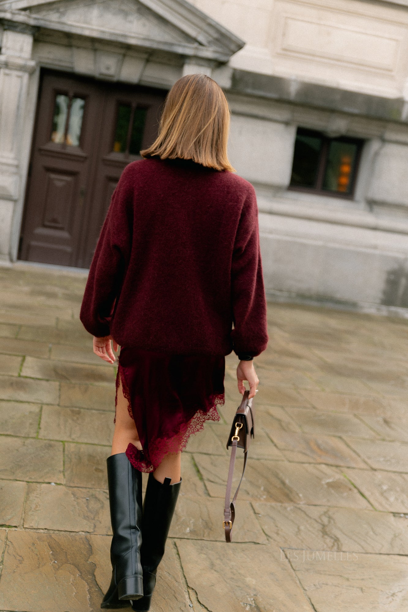 Elsa jumper burgundy