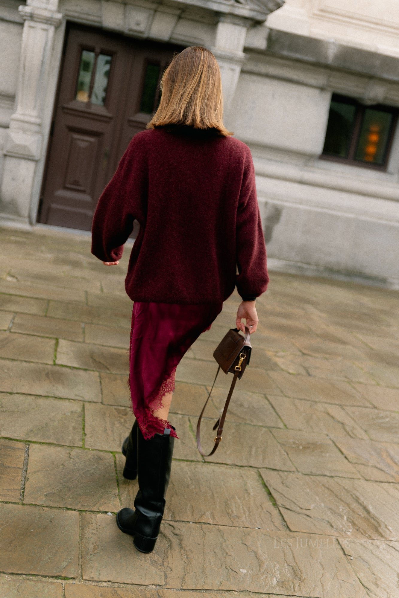 Elsa jumper burgundy