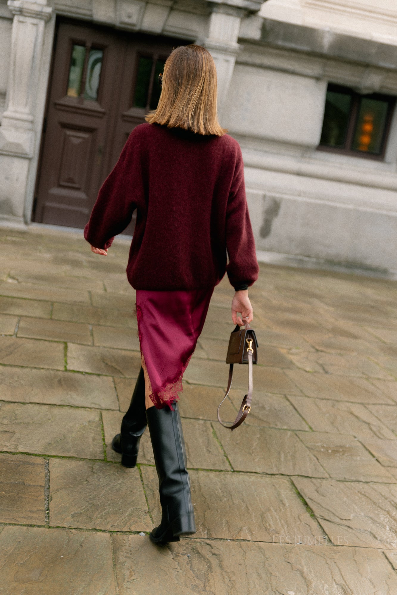 Elsa jumper burgundy