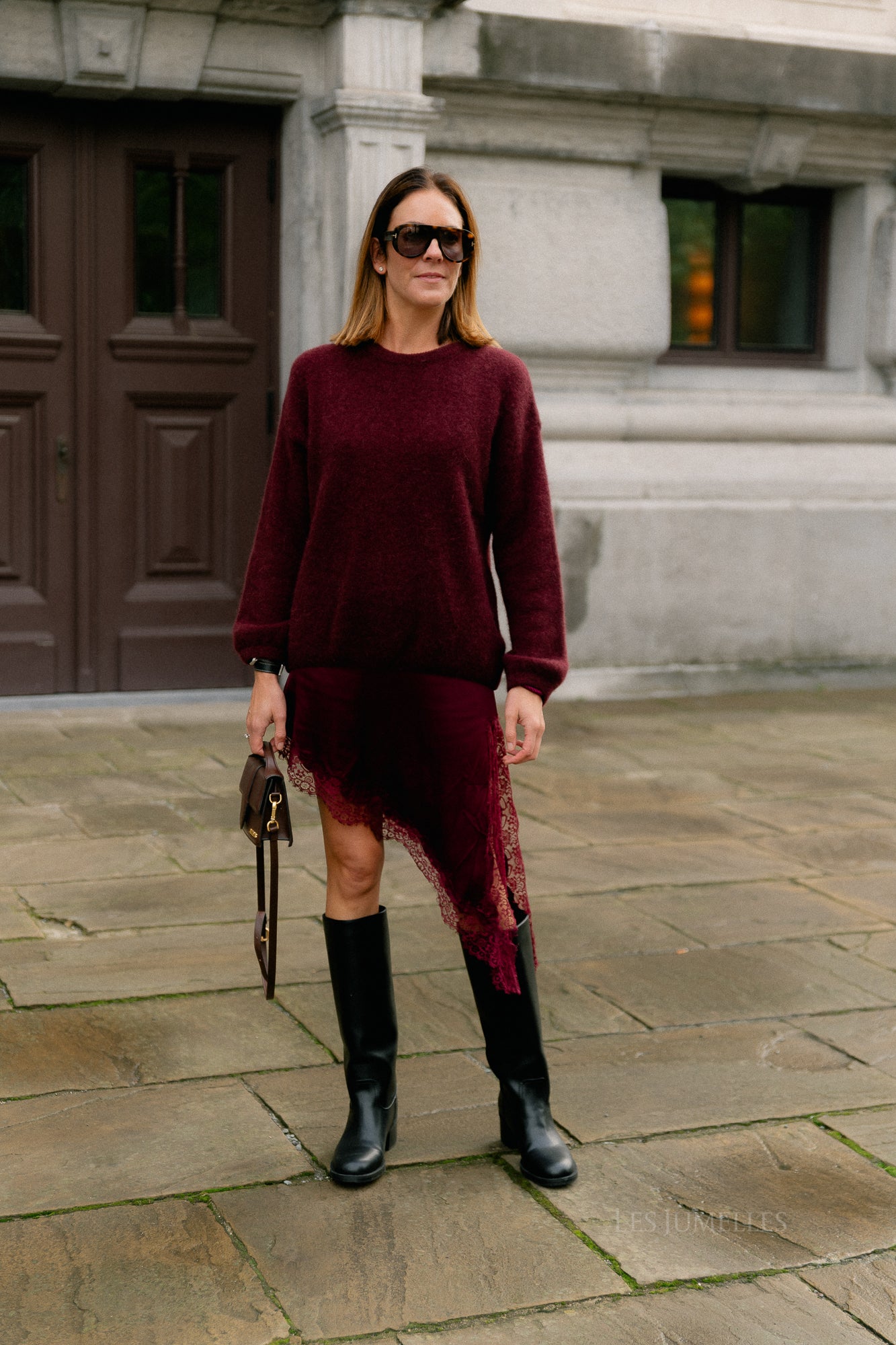 Elsa jumper burgundy