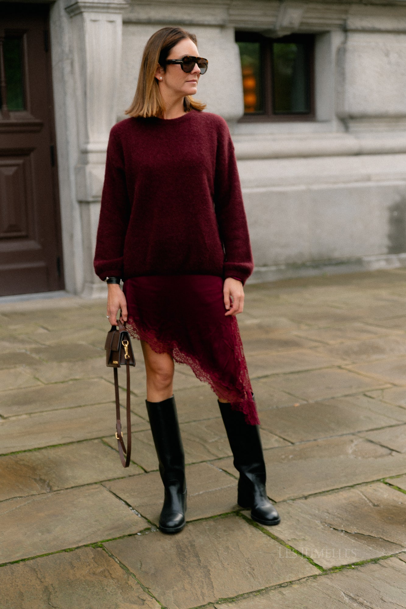 Elsa jumper burgundy