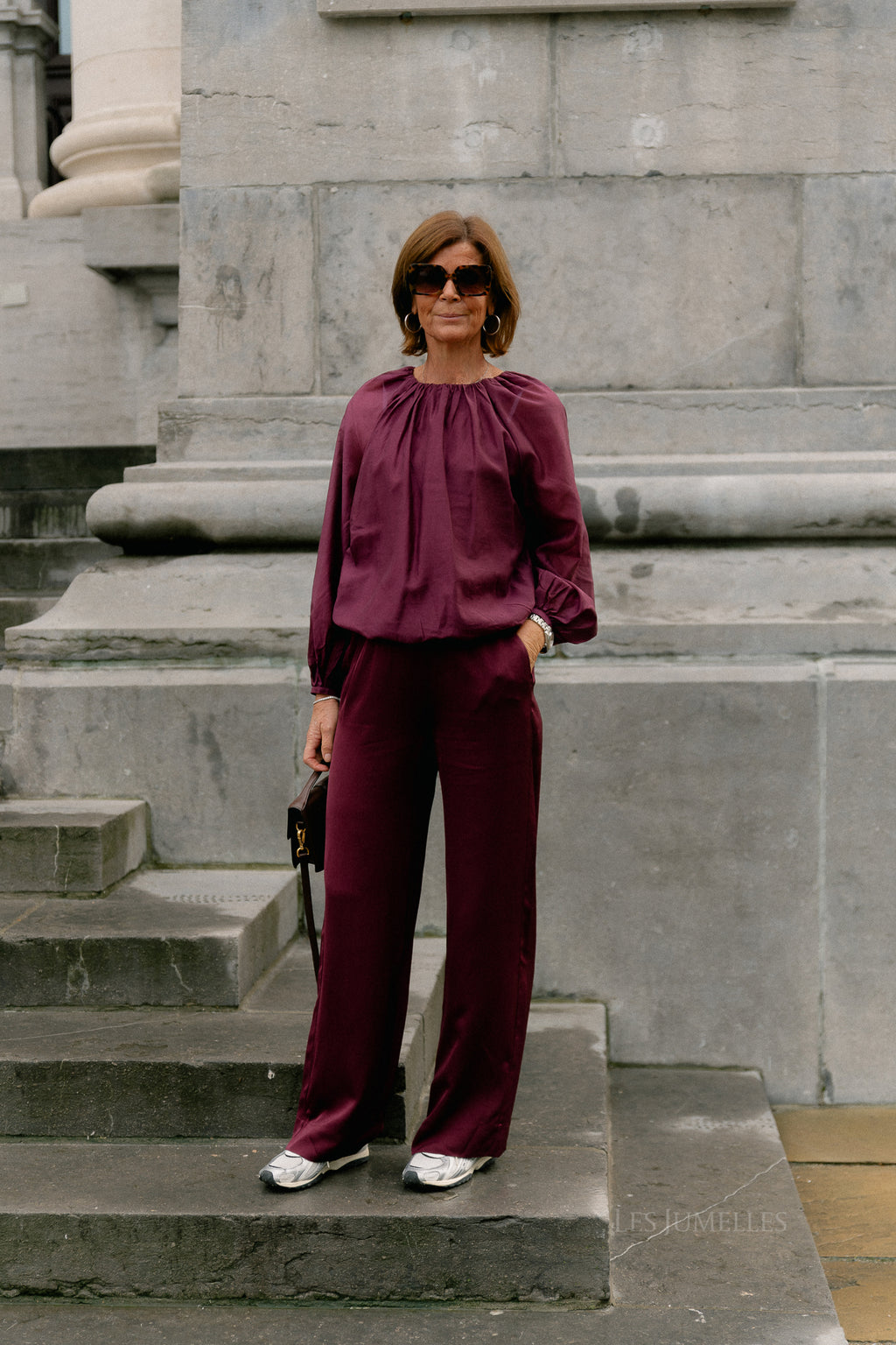 SLFLaurina MW wide pant fig