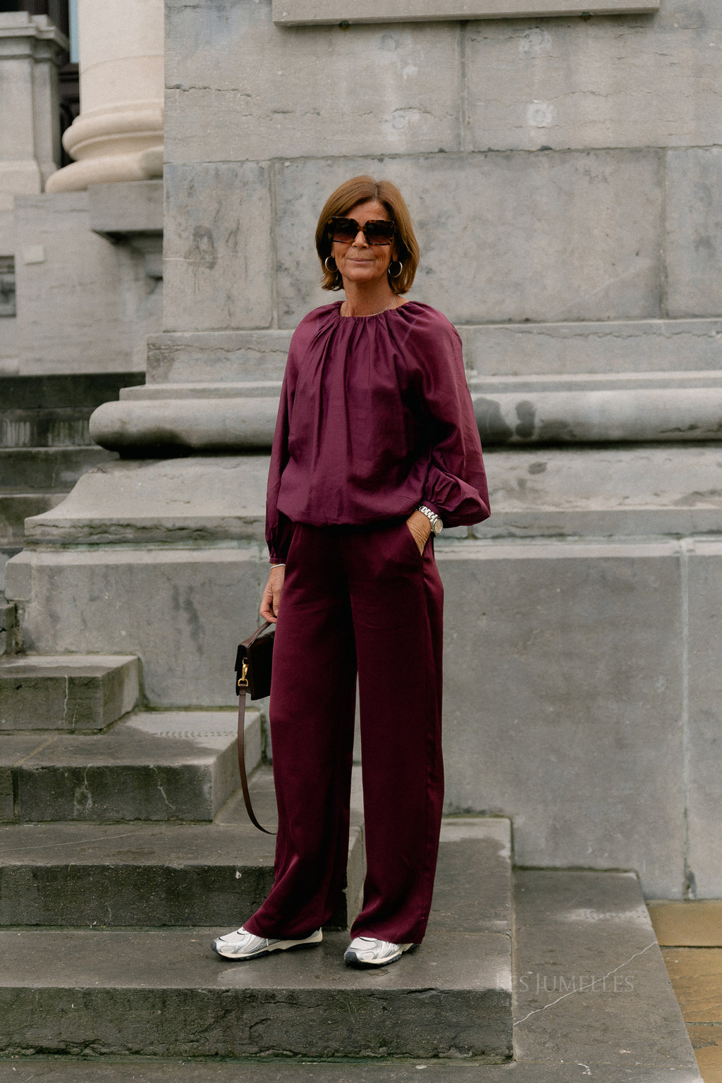 SLFLaurina MW wide pant fig