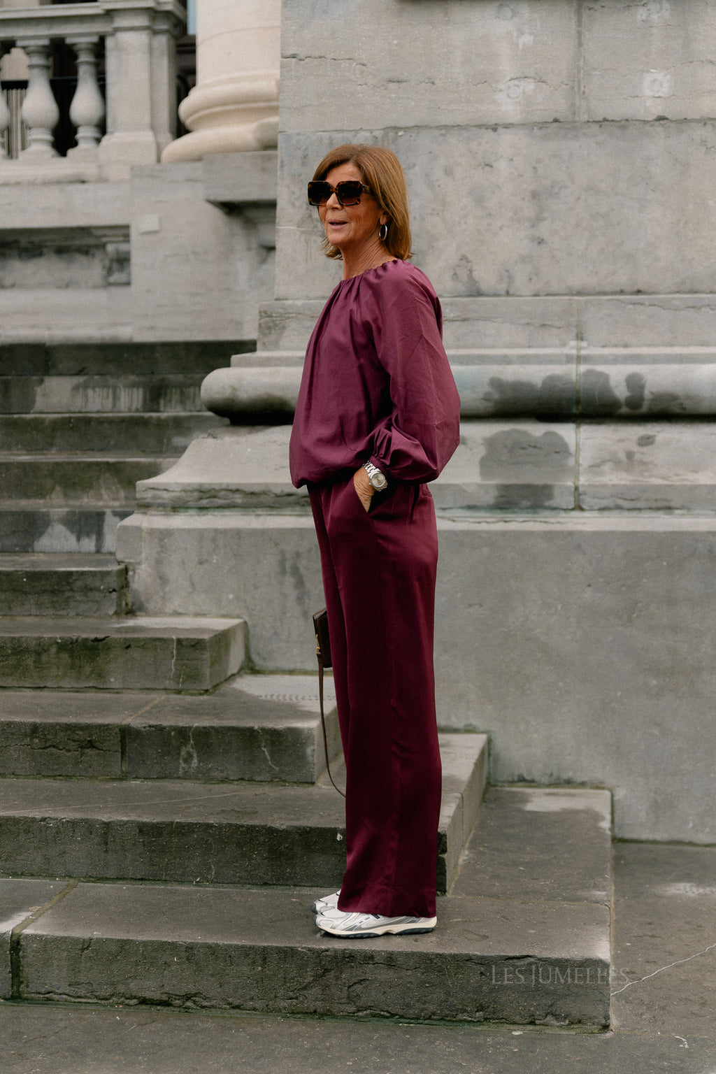 SLFLaurina MW wide pant fig