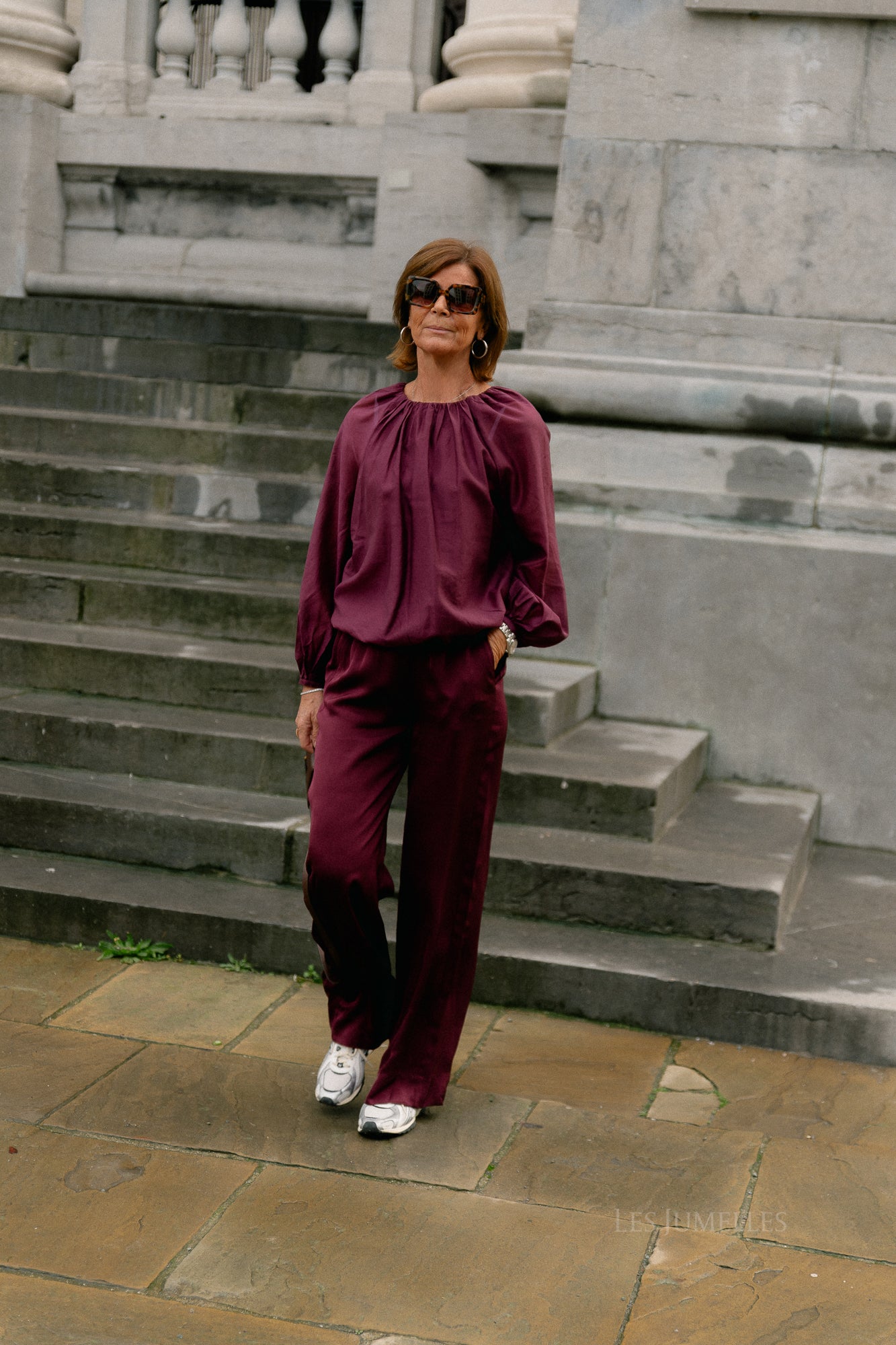 SLFLaurina MW wide pant fig