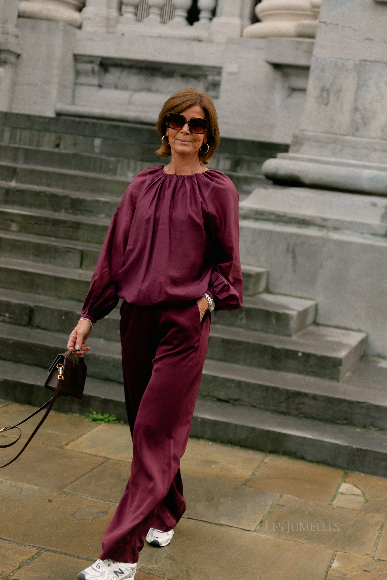 SLFLaurina MW wide pant fig