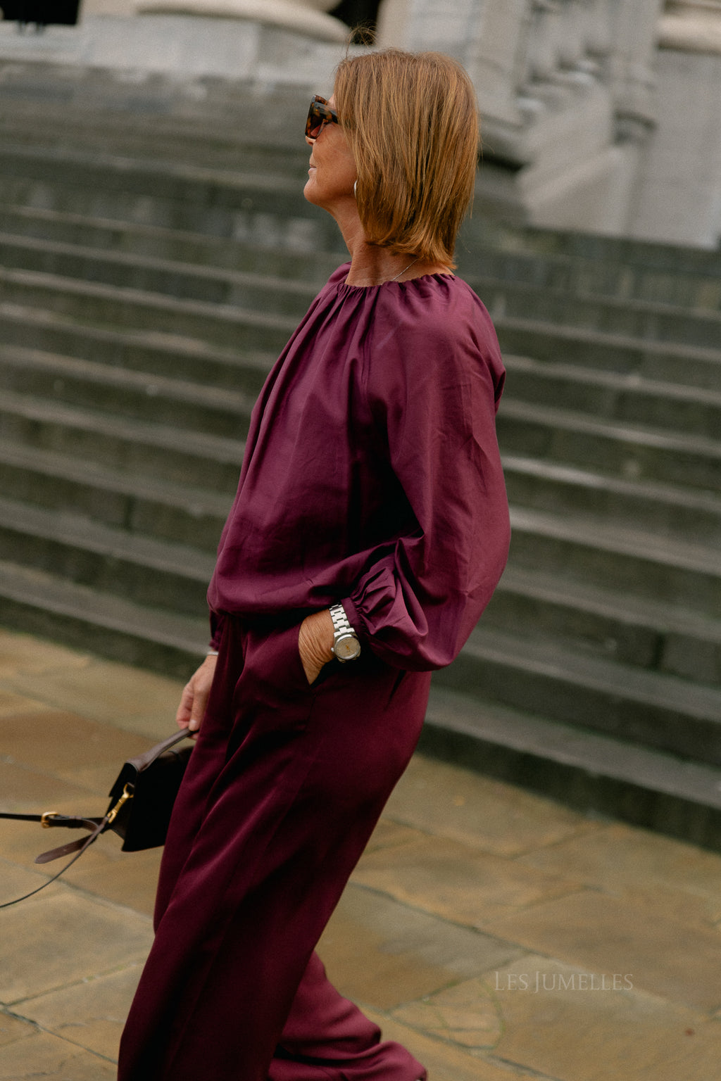 SLFLaurina MW wide pant fig