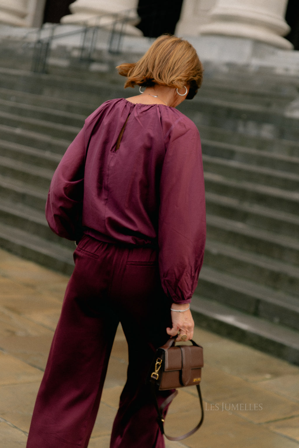 SLFLaurina MW wide pant fig