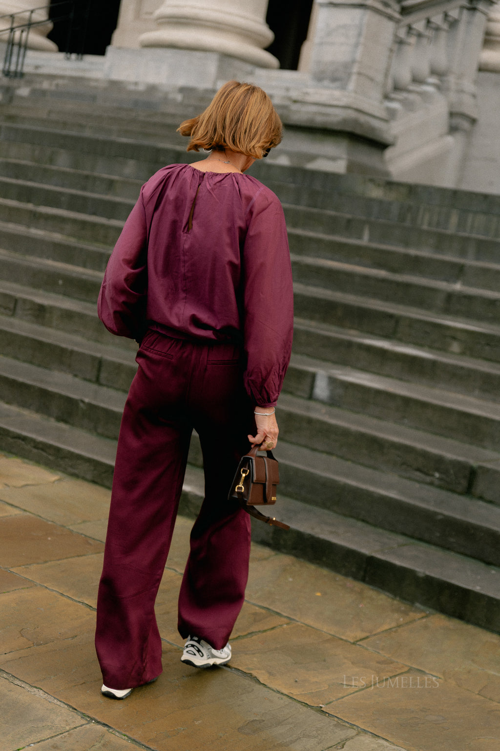 SLFLaurina MW wide pant fig