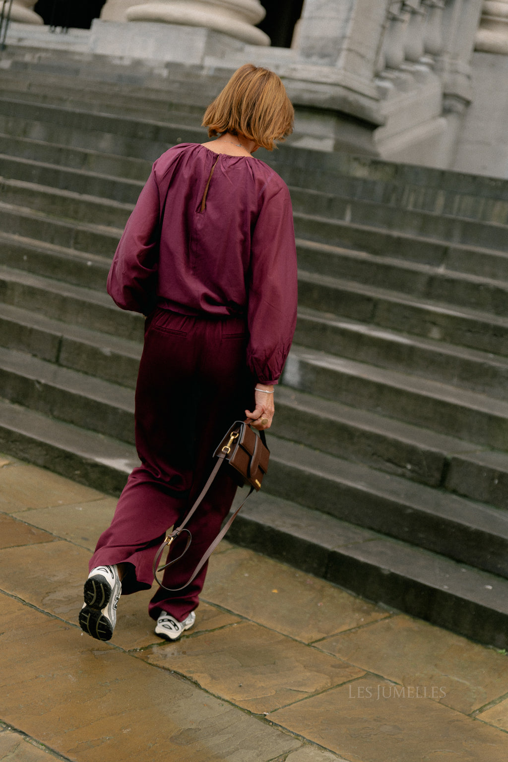 SLFLaurina MW wide pant fig