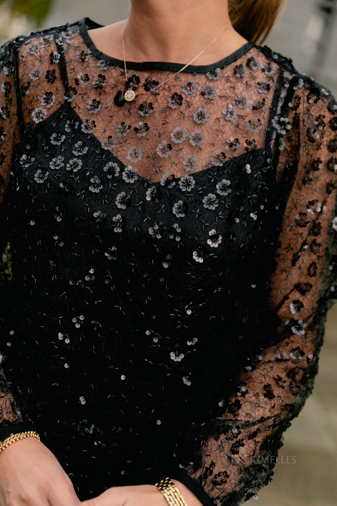 OBJMaisy L/S top black