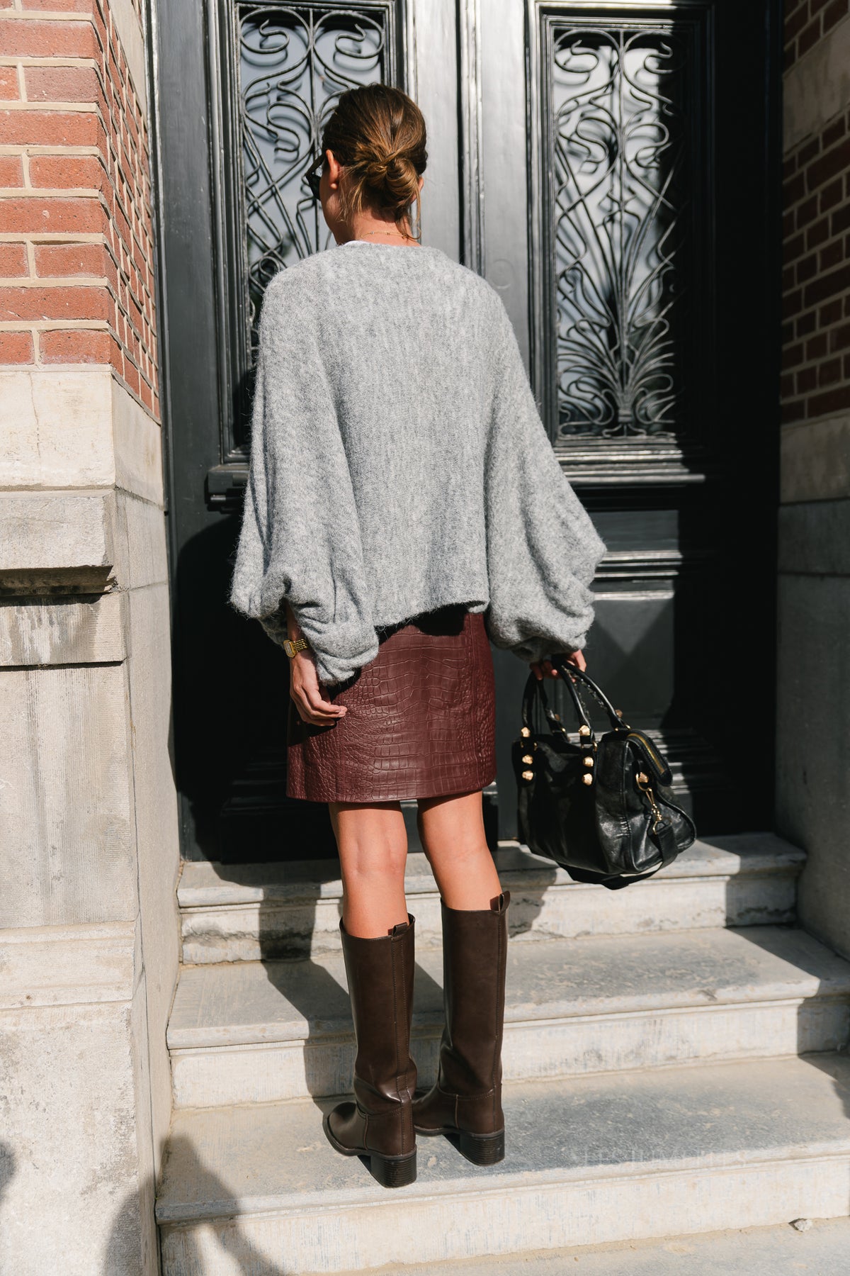 Liz jumper grey melange