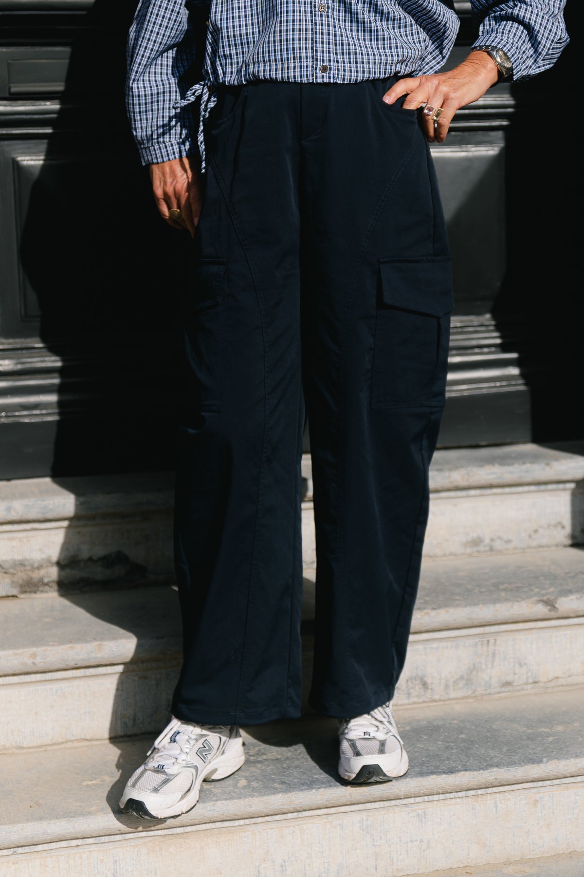 Alyna cargo pants navy