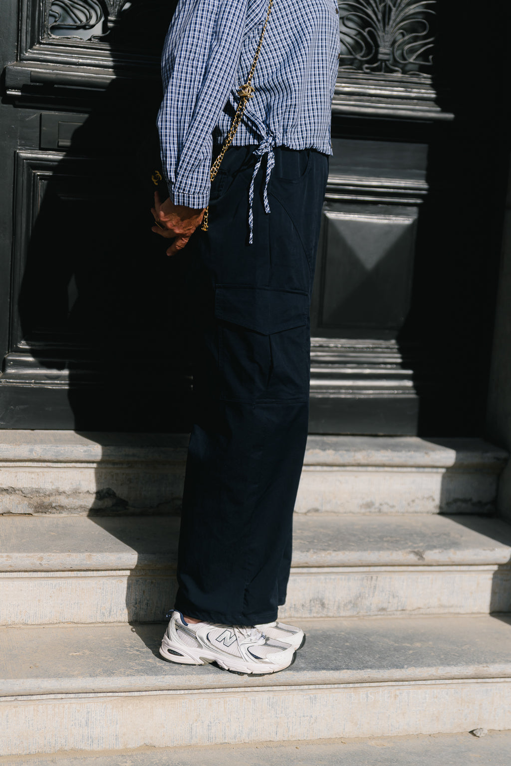 Alyna cargo pants navy