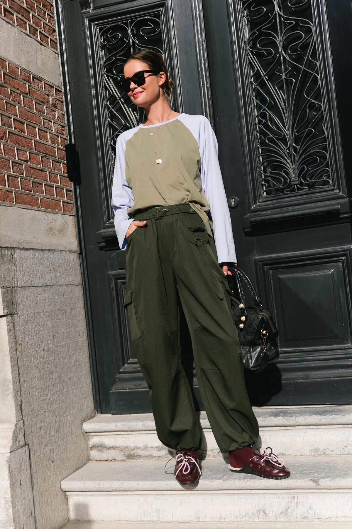 Lydia cargo pants khaki