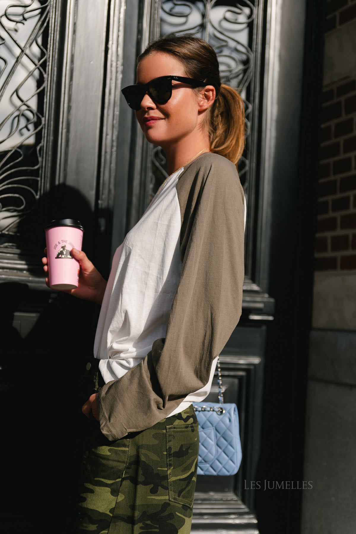 Lynn LS shirt white/khaki