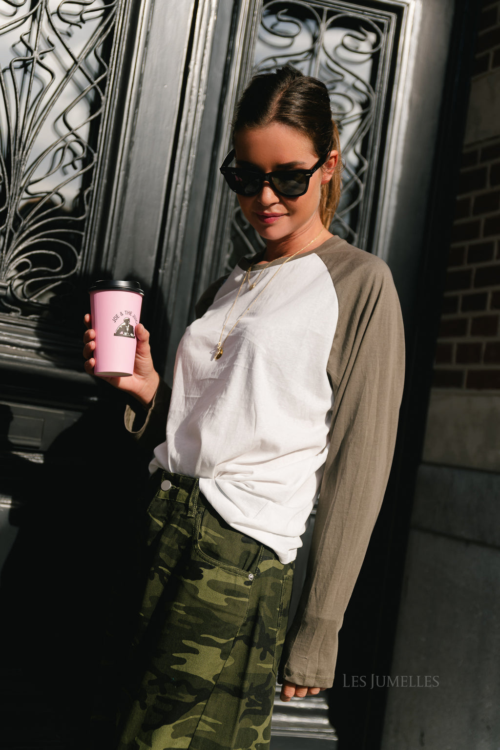 Lynn LS shirt white/khaki