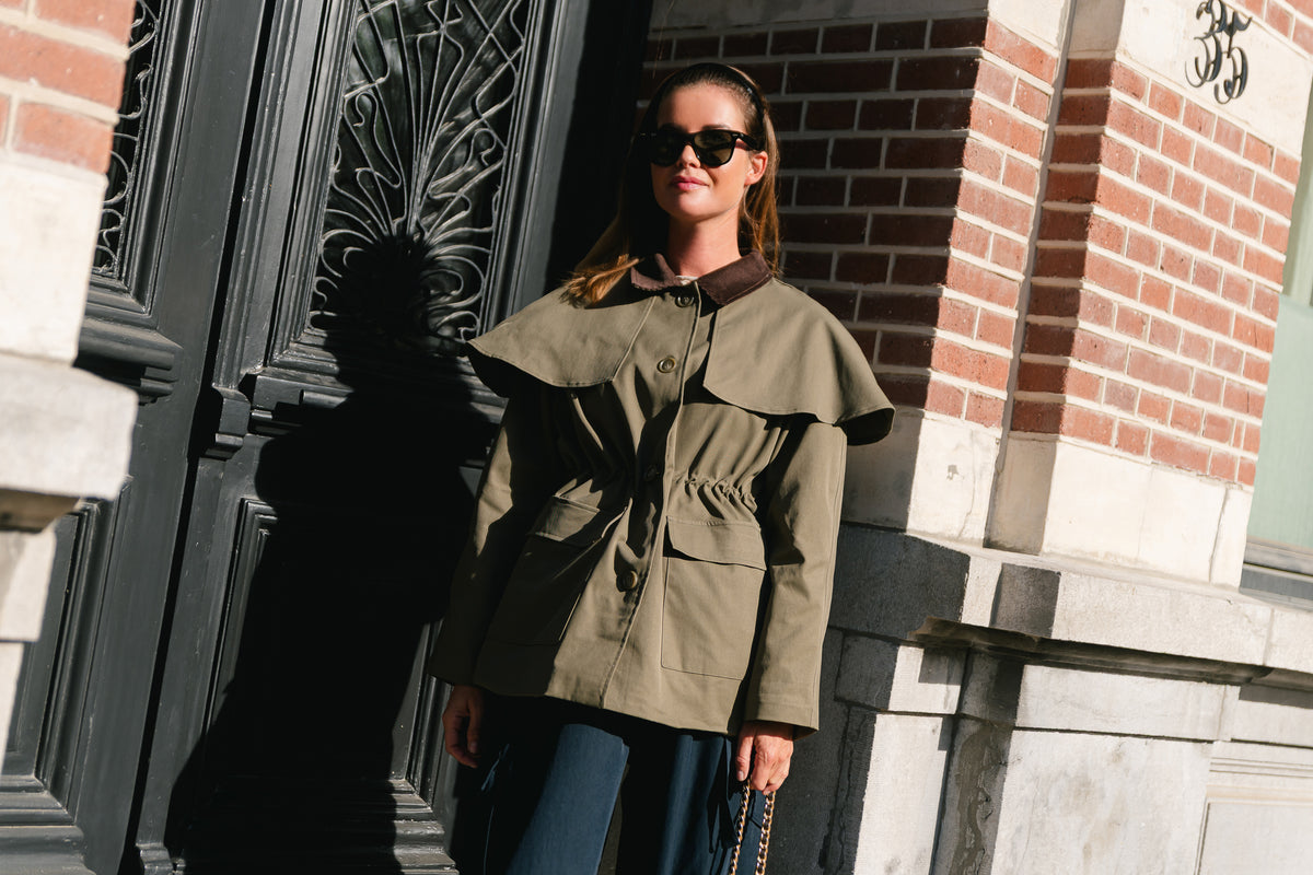 Jacqui jacket khaki