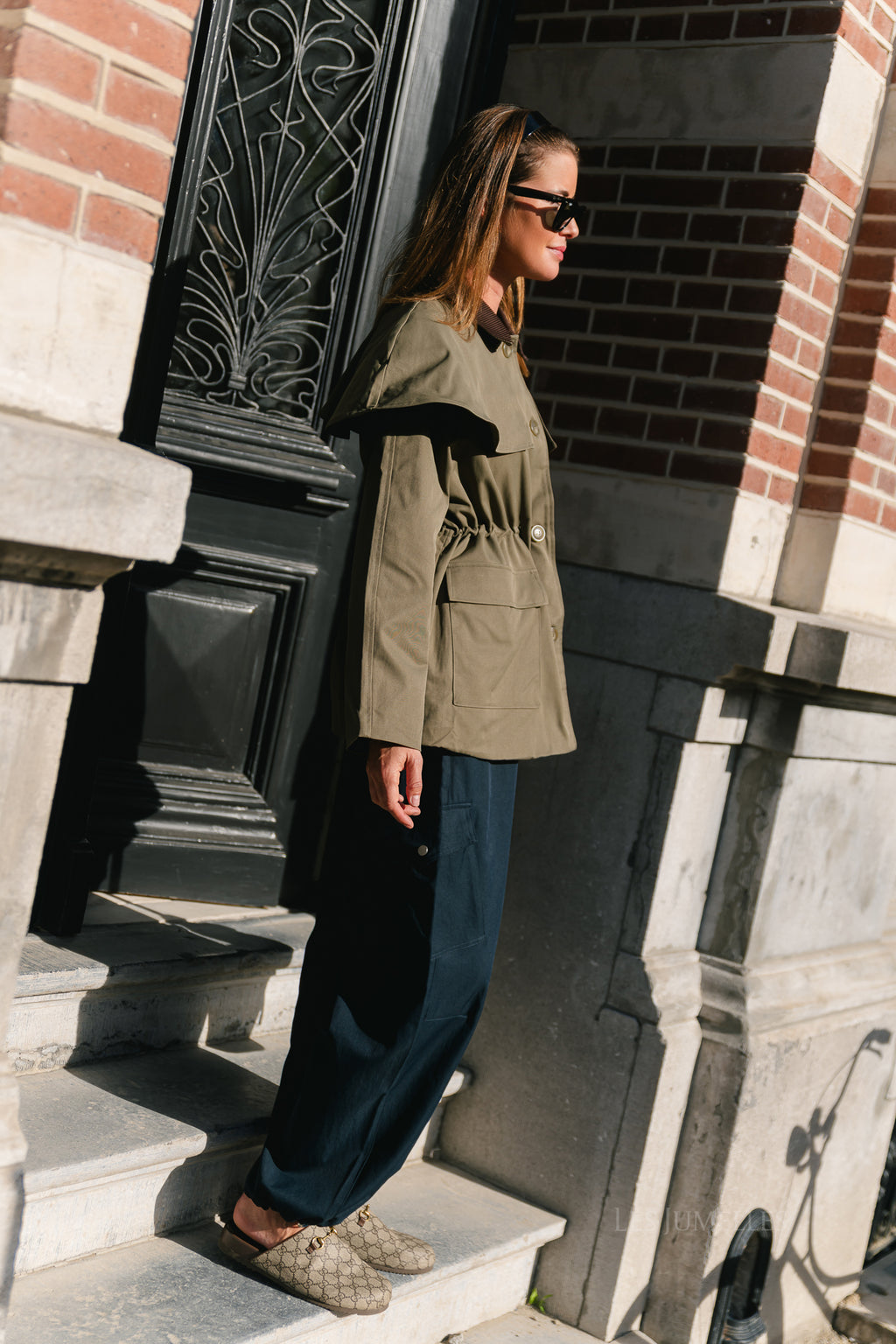 Jacqui jacket khaki
