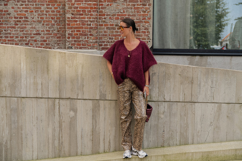 Sammy broek slangenprint