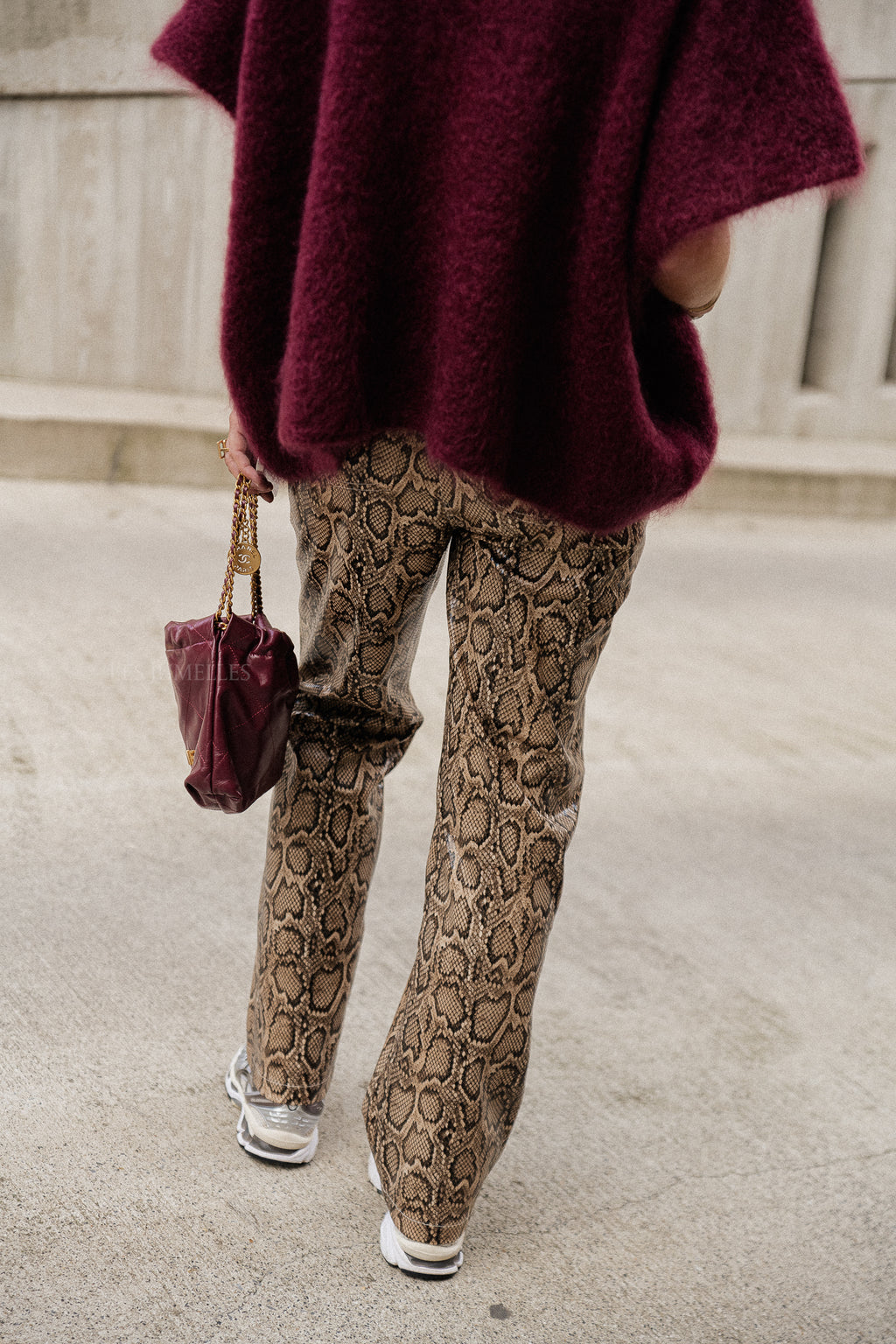 Sammy broek slangenprint