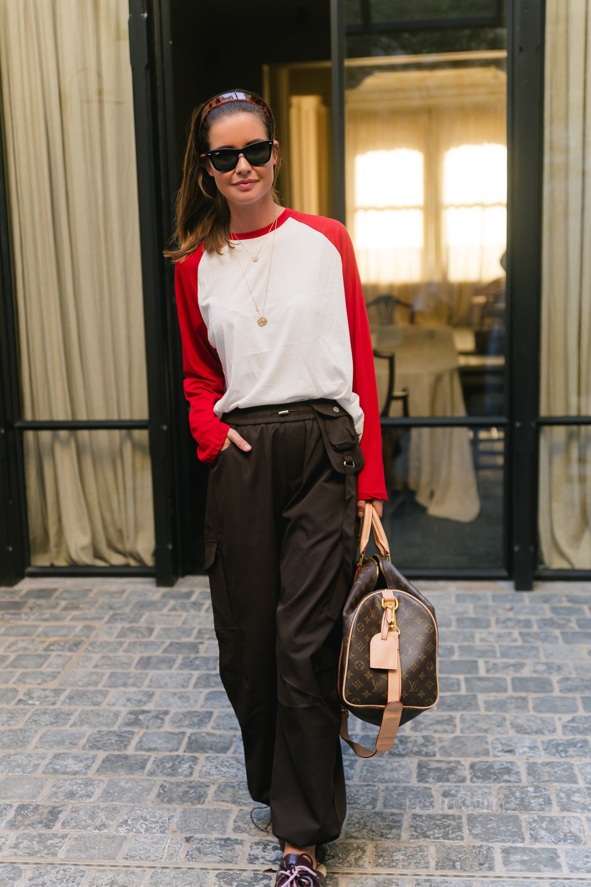 Lydia cargo pants seal brown